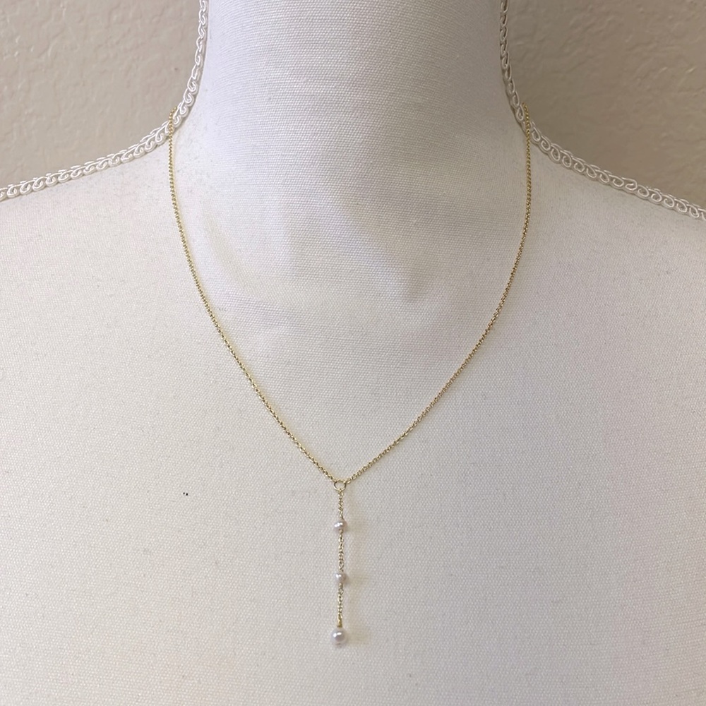 BYCHARI fresh water pearl necklace